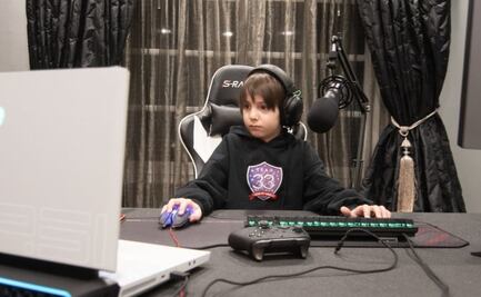 Tiene 8 años y, como gamer profesional, firmó un contrato por más de 600 mil pesos