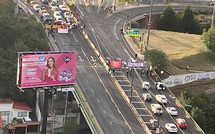 Santa Fe: Bloqueo de vecinos en Puente de los Poetas por falta de agua colapsa tránsito en la Supervía Poniente 