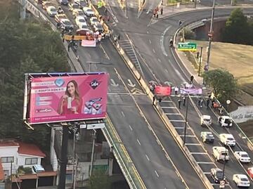 Santa Fe: Bloqueo de vecinos en Puente de los Poetas por falta de agua colapsa tránsito en la Supervía Poniente