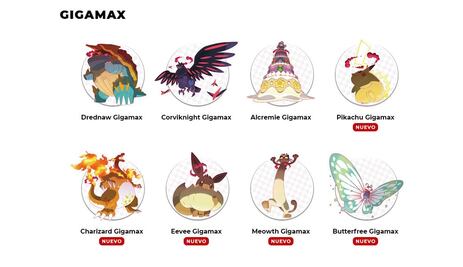 Pokemones Gigamax llegan a Pokémon Sword y Shield
