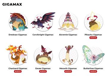 Pokemones Gigamax llegan a Pokémon Sword y Shield
