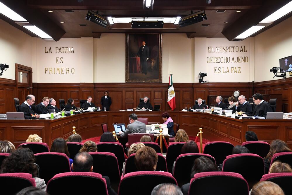 Pleno de la Suprema Corte de Justicia de la Nación. Foto: Archivo