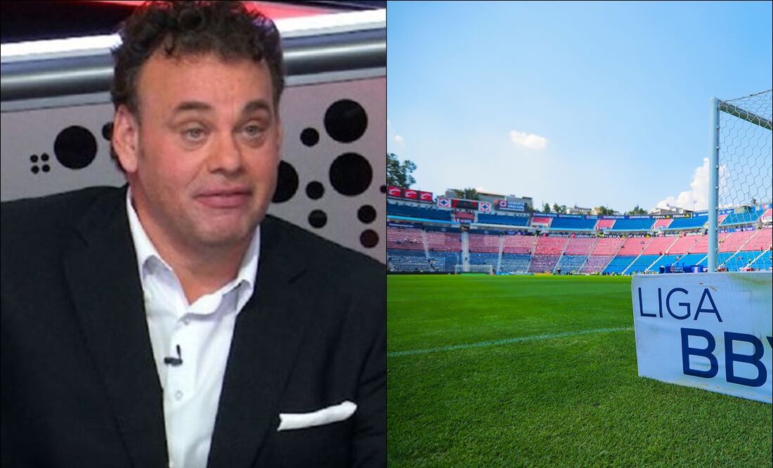 David Faitelson criticó el estadio del Cruz Azul / Foto: Especiales