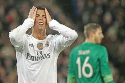 Real Madrid, sin fulgor en París