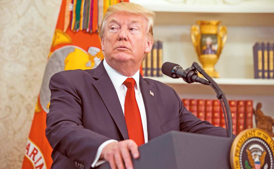 Donald Trump podría ser el tercer presidente de Estados Unidos en enfrentar un juicio político (Archivo / EL UNIVERSAL)