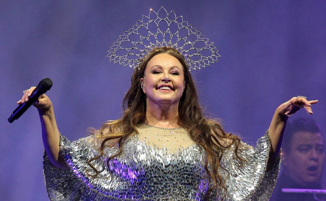 La cantante de opera y teatro musical, Sarah Brightman, durante su presentacion en la Arena Ciudad de México. 
Clasos/foto/Alfonso Manzano/