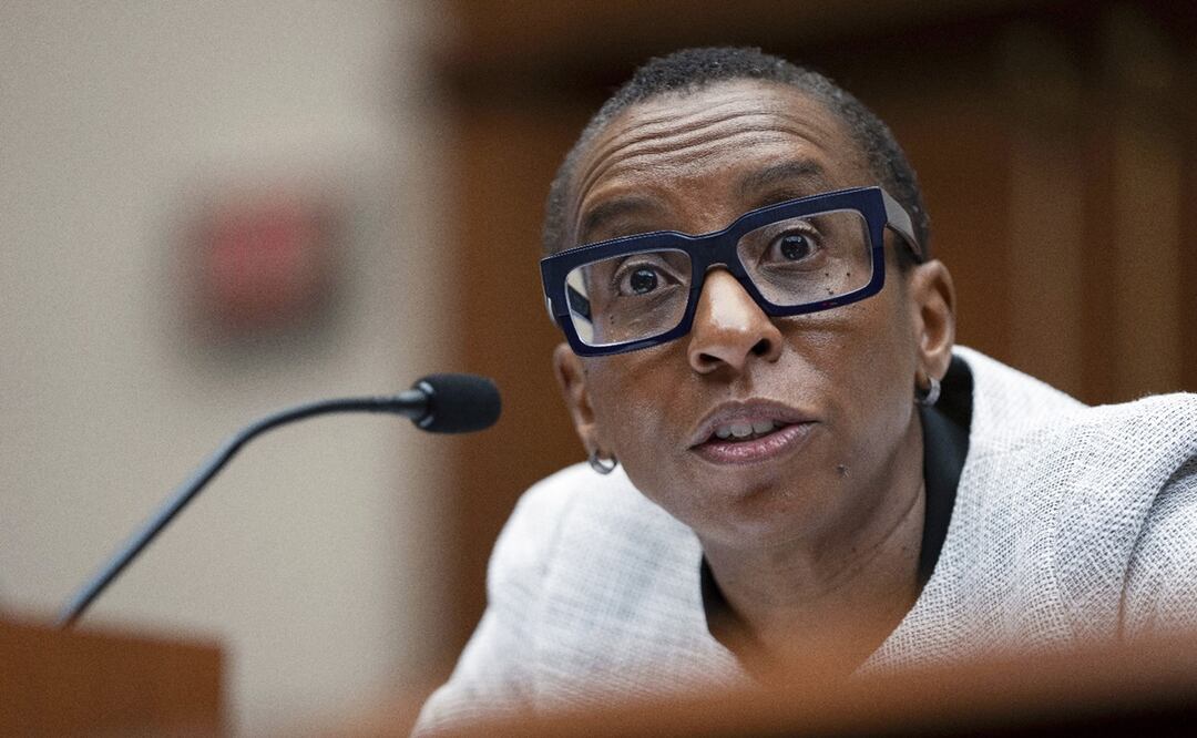La directora Claudine Gay ha recibido recibir duras críticas por sus ambiguos comentarios sobre cuestiones relacionadas con el antisemitismo en el campus a partir del conflicto en Gaza. Foto: AP
