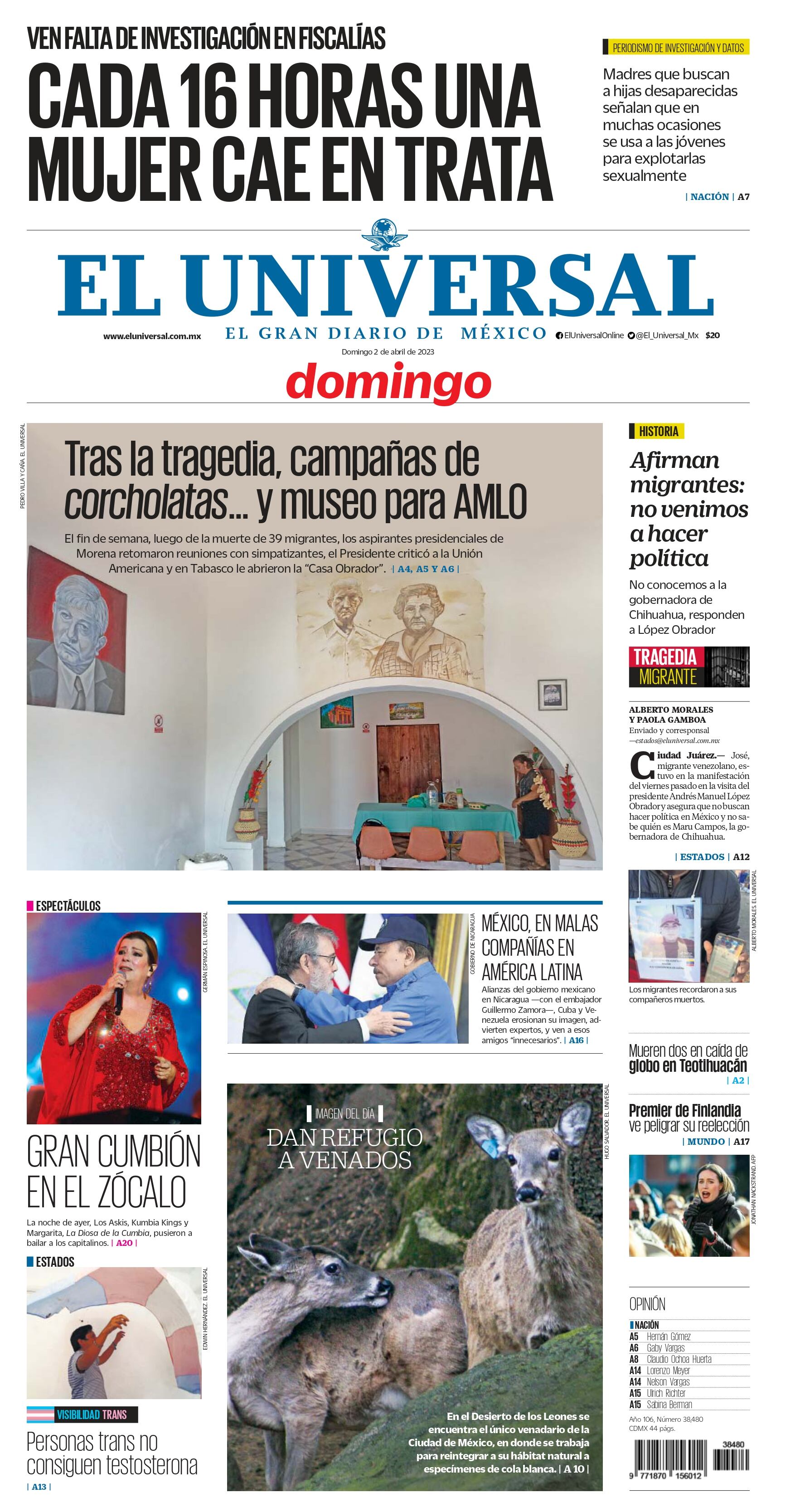 Portada impresa