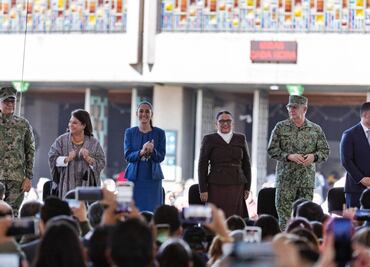 Canje de armas hace historia, afirma Claudia Sheinbaum; “México construye paz y justicia”, dice