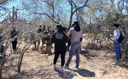 Familias buscadoras piden a turistas reportar posibles fosas clandestinas en playas y brechas de BCS; localizan 21 osamentas en un mes  