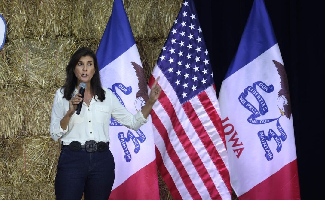 Nikki Haley sugirió en una entrevista que las fuerzas de Estados Unidos “necesitan alinearse” con países no europeos. Foto: Scott Olson/ AP