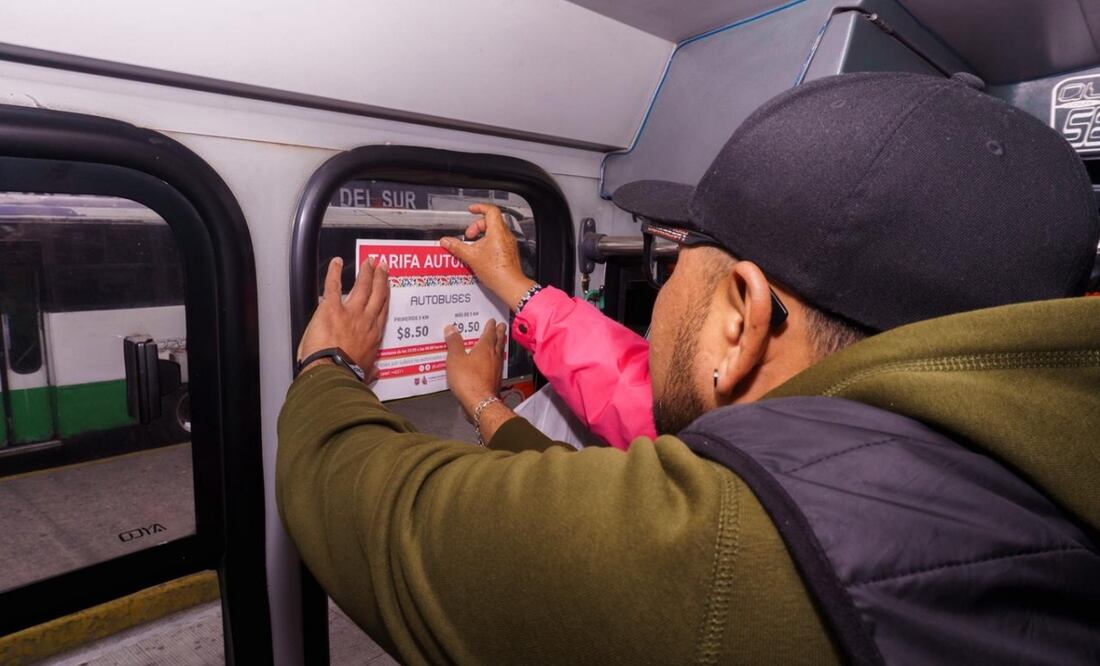Semovi supervisa cumplimiento de nuevas tarifas en transporte público de la CDMX. Foto: Osmar Alvarado