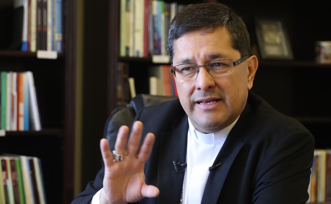 Alfonso Miranda Guardiola, secretario general de la Conferencia del Episcopado Mexicano / Archivo. EL UNIVERSAL