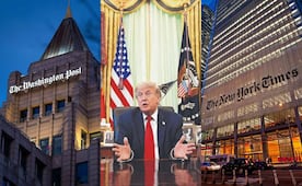 Crece protestas de medios contra Trump; New York Times y Washington Post se unen al boicot