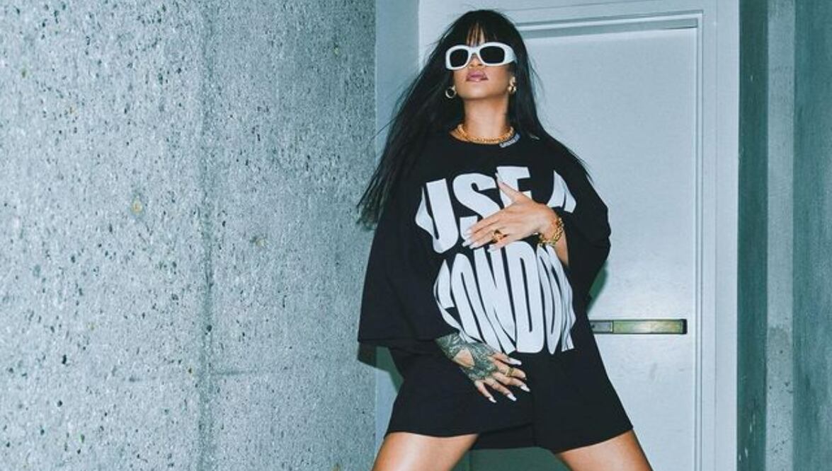 Rihanna: esto es lo que coloca en su baby bump para que lucir radiante en eventos. Fuente:  Instagram @badgalriri