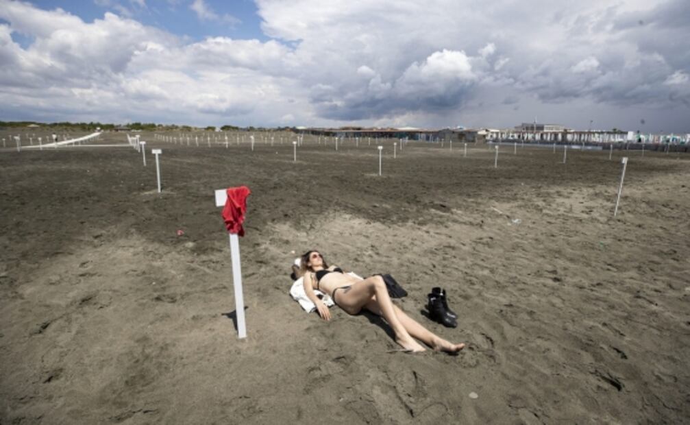 Con apps y vigilancia, Italia y Francia reabren parques y playas tras Covid-19