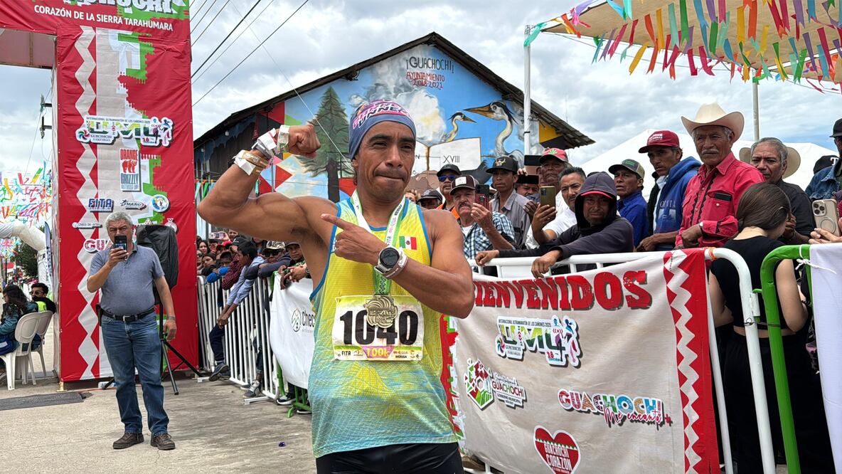 José Luis Nieto, bicampeón del Ultramaratón / Foto: Edgar Enríquez - EL UNIVERSAL