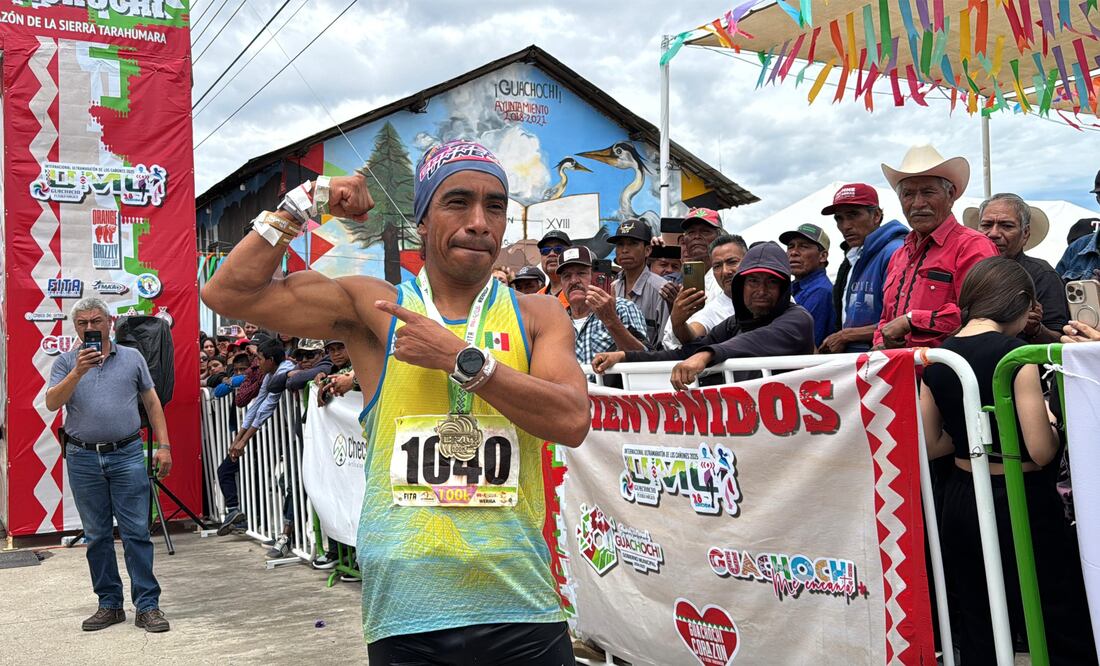 José Luis Nieto, bicampeón del Ultramaratón / Foto: Edgar Enríquez - EL UNIVERSAL