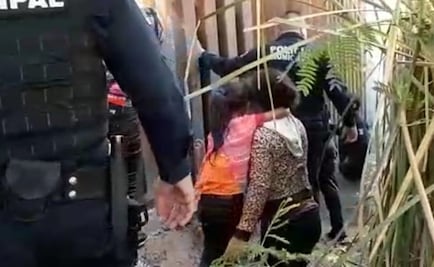 Policías salvan de morir ahogada a familia hondureña en Sonora