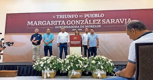 Margarita González, la primera mujer al frente del estado