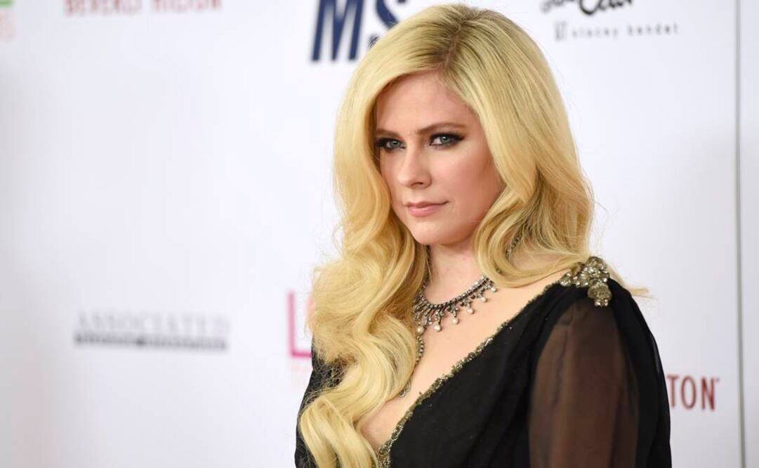 Avril Lavigne reapareció. FOTO: AP