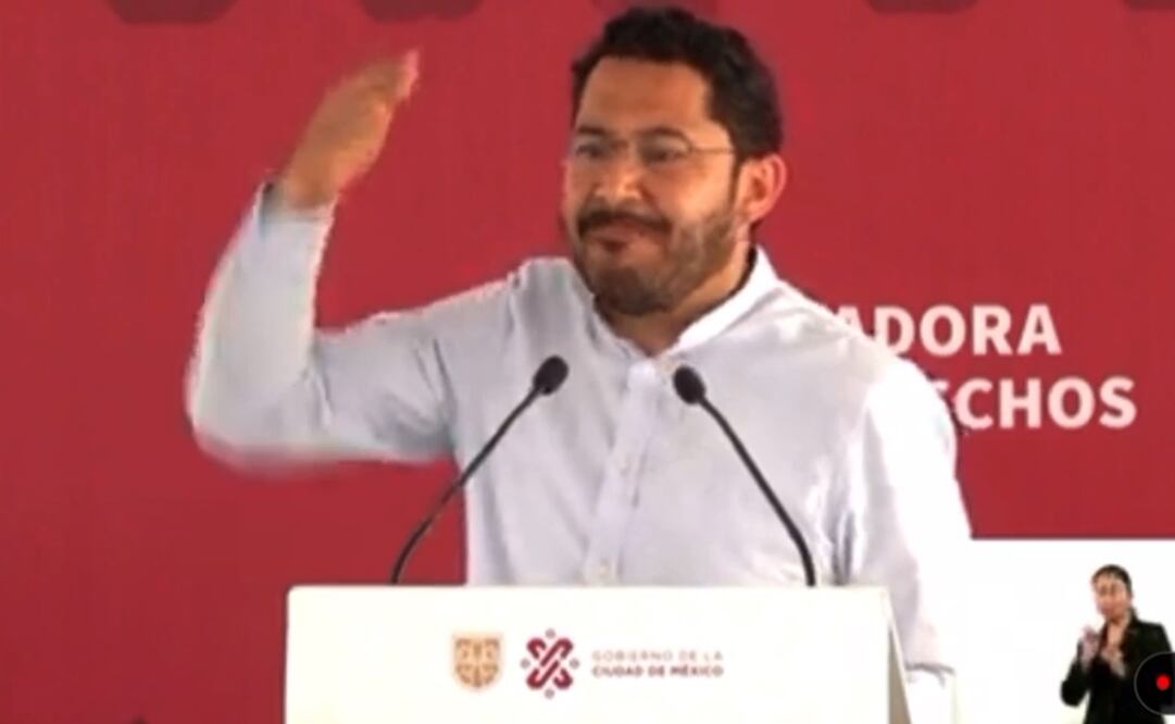 El secretario de Gobierno de la Ciudad de México, Martí Batres Guadarrama, se lanzó este sábado contra los diputados que no aprobaron la reforma eléctrica de AMLO. Foto: Archivo/EL UNIVERSAL