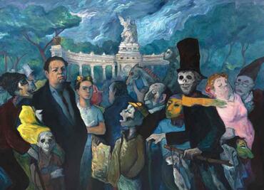 Alfredo Alcalde, pintor peruano, denuncia el robo de 20 óleos de su casa en la CDMX