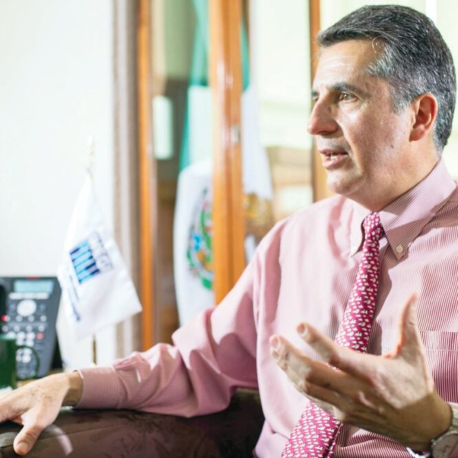 Julio Santaella, presidente del Inegi, organismo que presentó ante la Corte una controversia constitucional contra la ley federal de remuneraciones. ARCHIVO EL UNIVERSAL
