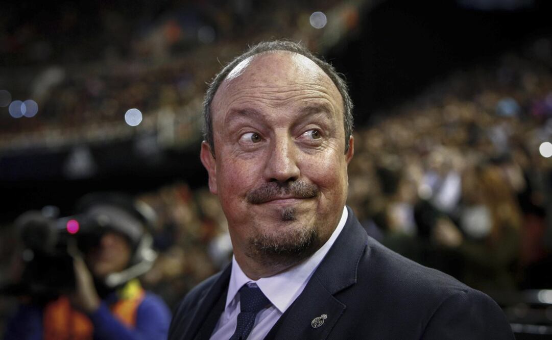 Los jugadores, pendientes de Rafa Benítez