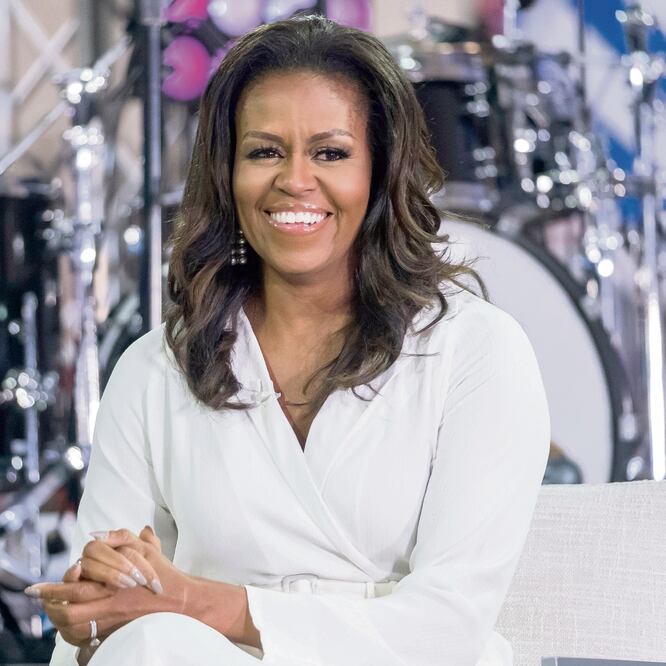 Michelle Obama, ex primera dama de EU, el pasado 11 de octubre en Nueva York. CHARLES SYKES. CHARLES SYKES. AP