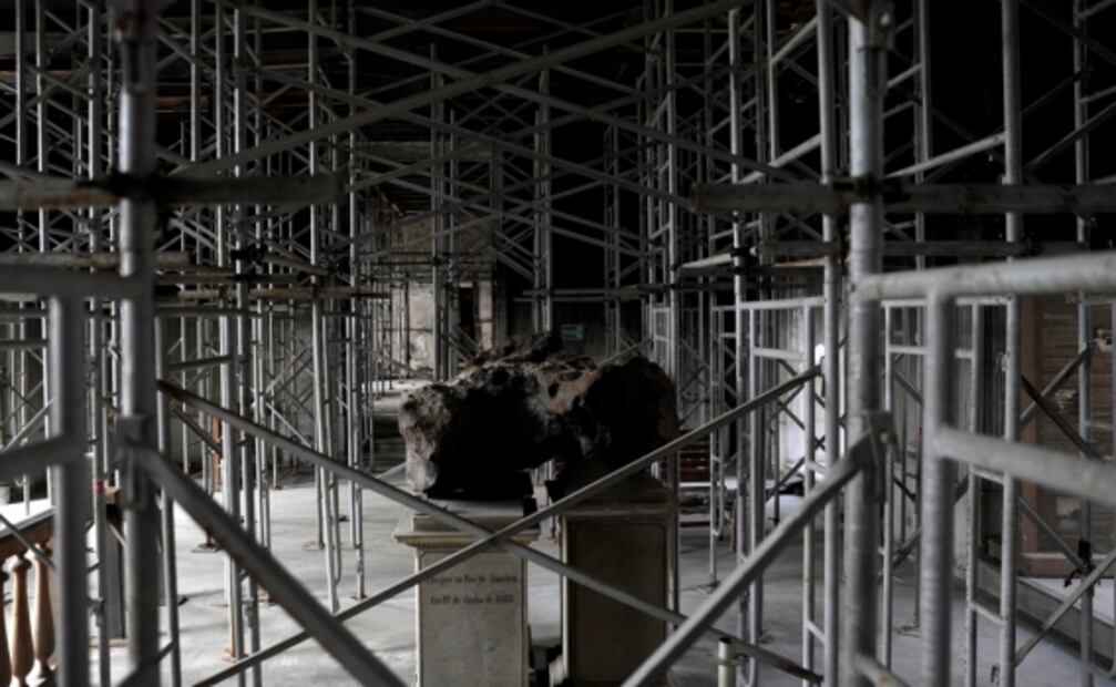 Optimismo en recuperación del Museo Nacional de Brasil