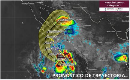 Cierran puertos y suspenden clases por Huracán Lorena en Baja California Sur; lluvias afectan Los Cabos y La Paz