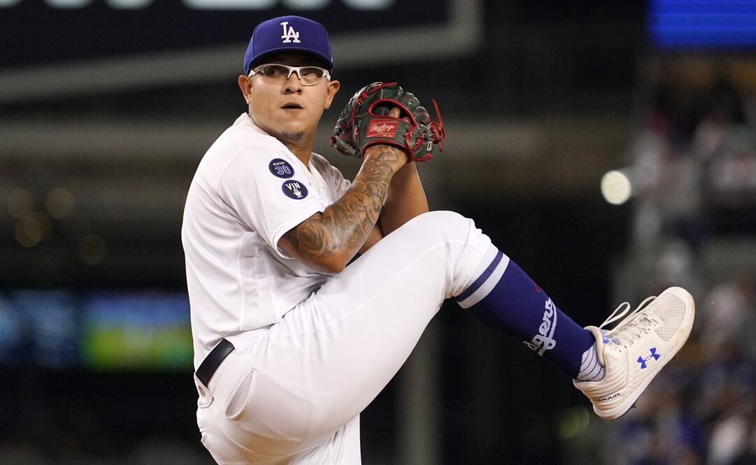 Julio Urías en un juego con los Dodgers - FOTO: AP