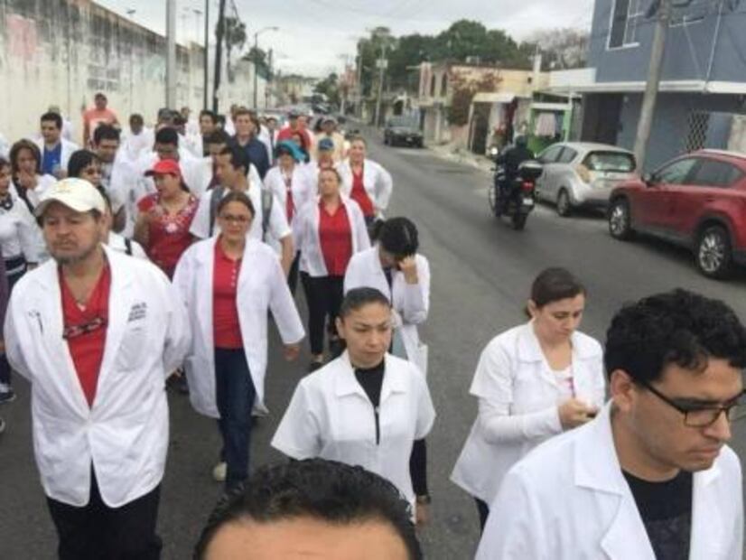 Se manifiestan en el país en apoyo a traumatólogo pediatra detenido en Oaxaca
