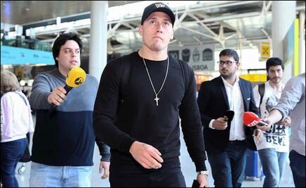 Nicolas Castillo llegó a Portugal para fichar con Benfica