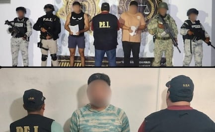 Detienen a tres personas por robo de camioneta en Yucatán; auto tenía placas de Chiapas