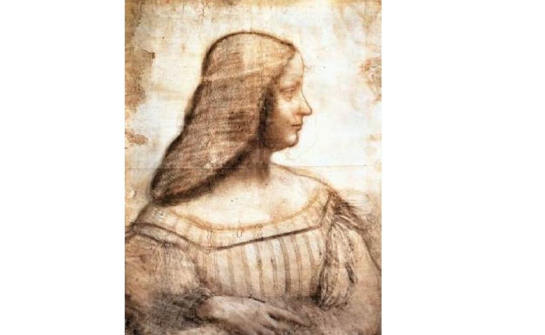 Boceto de "Isabella d'Este" que conserva el Museo del Louvre. Foto: wga.hu