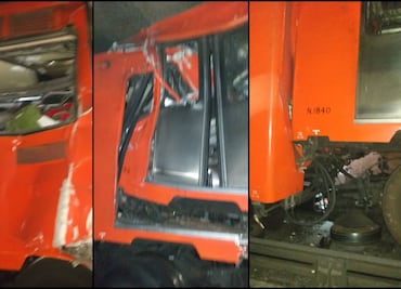 Imponen resguardo domiciliario a conductor del Metro detenido por choque en Línea 3