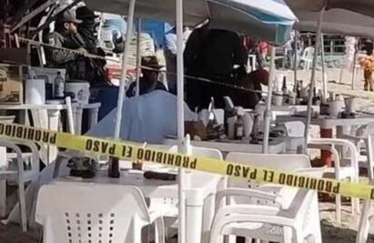 Hombres armados matan a dos turistas en un restaurante en playas de Mazatlán, Sinaloa