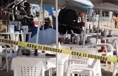 Hombres armados matan a dos turistas en un restaurante en playas de Mazatlán, Sinaloa