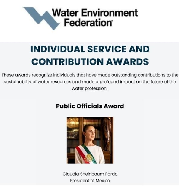 Reconocimientos internacionales a Claudia Sheinbaum. Foto: especial