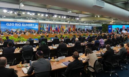 Líderes del G20 divulgan declaración final, con menciones suaves a Gaza y Ucrania; impuesto a súper ricos queda pendiente