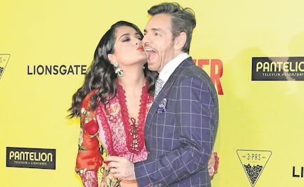 Hayek y Derbez son hermanitos disparejos  