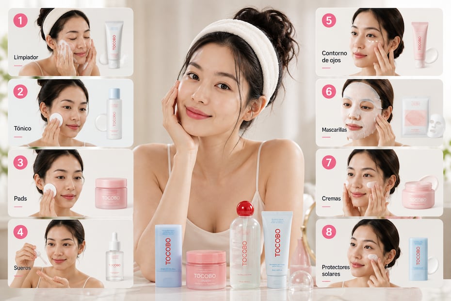 La rutina de belleza coreana se compone de 10 pasos. Foto: Generada con IA