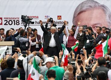 AMLO se reúne con Larry Fink; promete estado de derecho