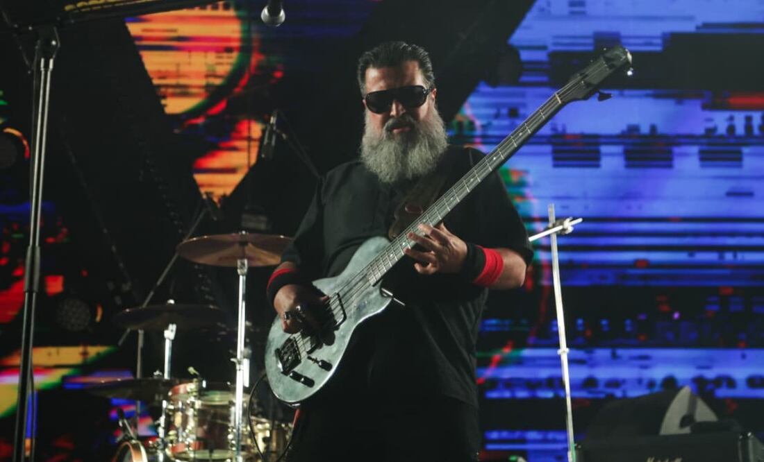 Miky Huidobro de Molotov en el concierto de 30° aniversario de la banda. Foto: Carlos Mejía / EL UNIVERSAL