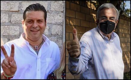 Rubén Rocha y Mario Gastélum se proclaman ganadores en Sinaloa