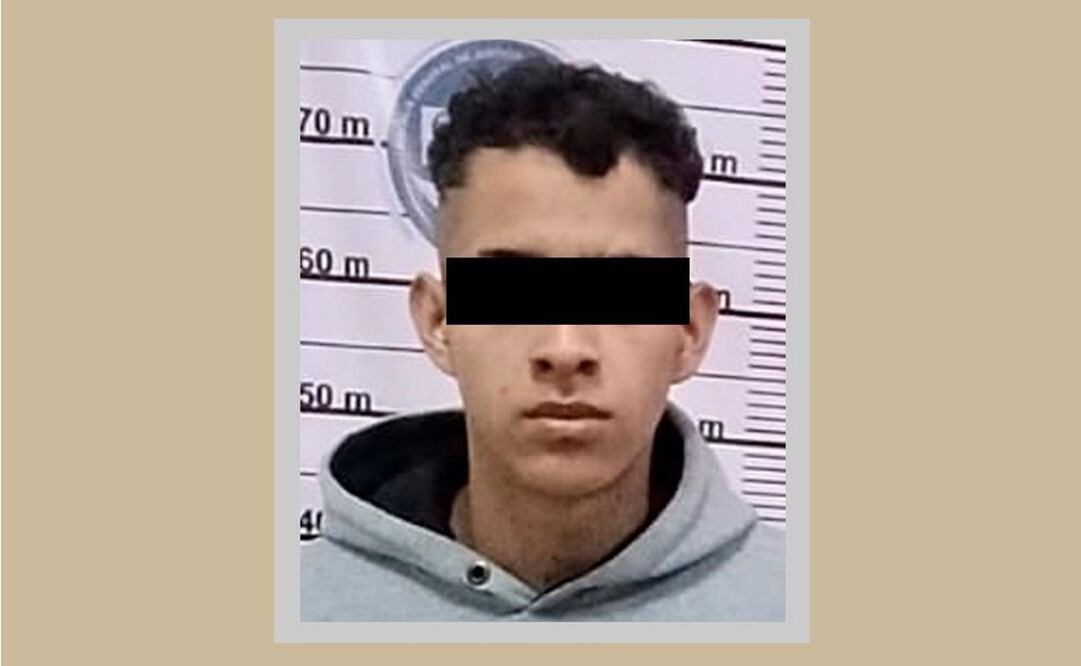 Dante “N” fue detenido por elementos de la Secretaría de Seguridad del Estado de México. Foto: Especial