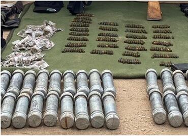 Ejército y Guardia Nacional aseguran artefactos explosivos artesanales, armamento y marihuana en Sonora