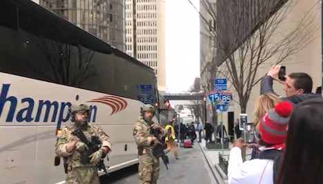 Así llegaron los Patriots de Nueva Inglaterra a Atlanta